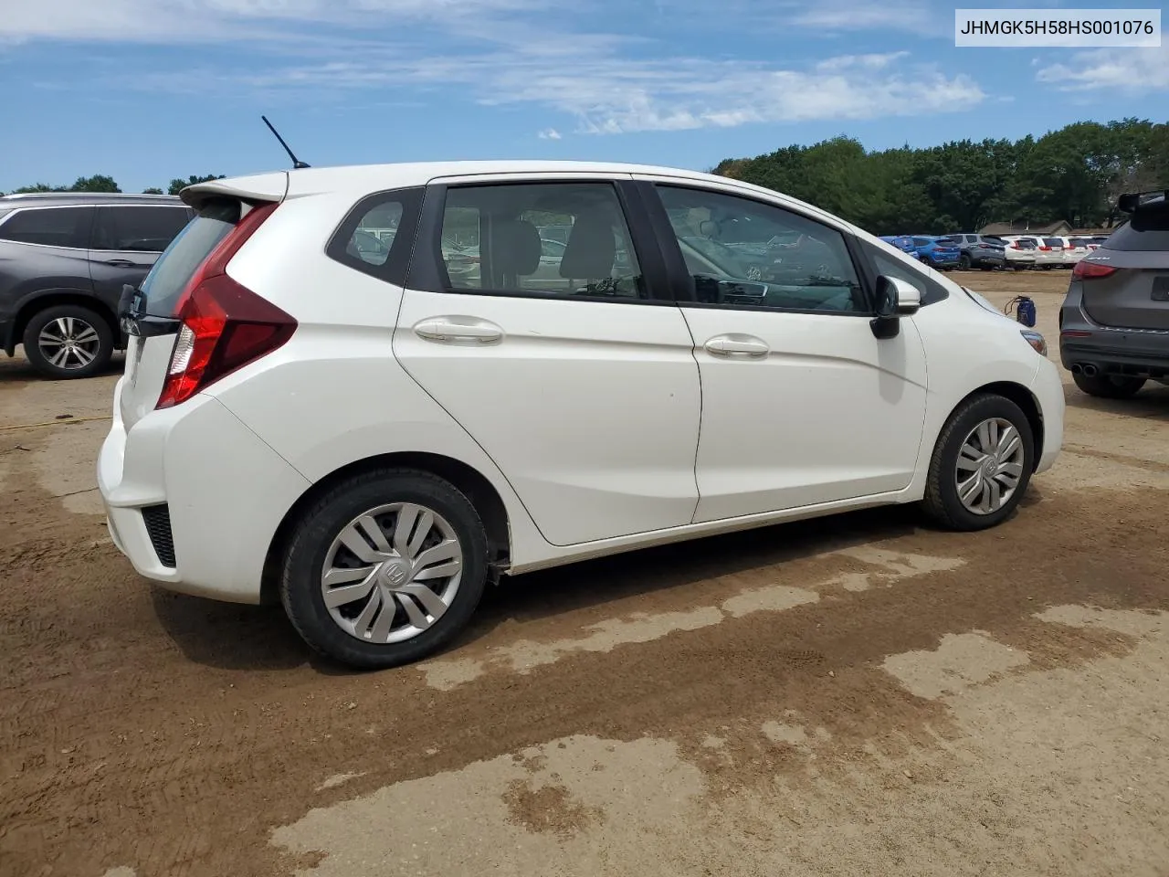 2017 Honda Fit Lx VIN: JHMGK5H58HS001076 Lot: 58647774