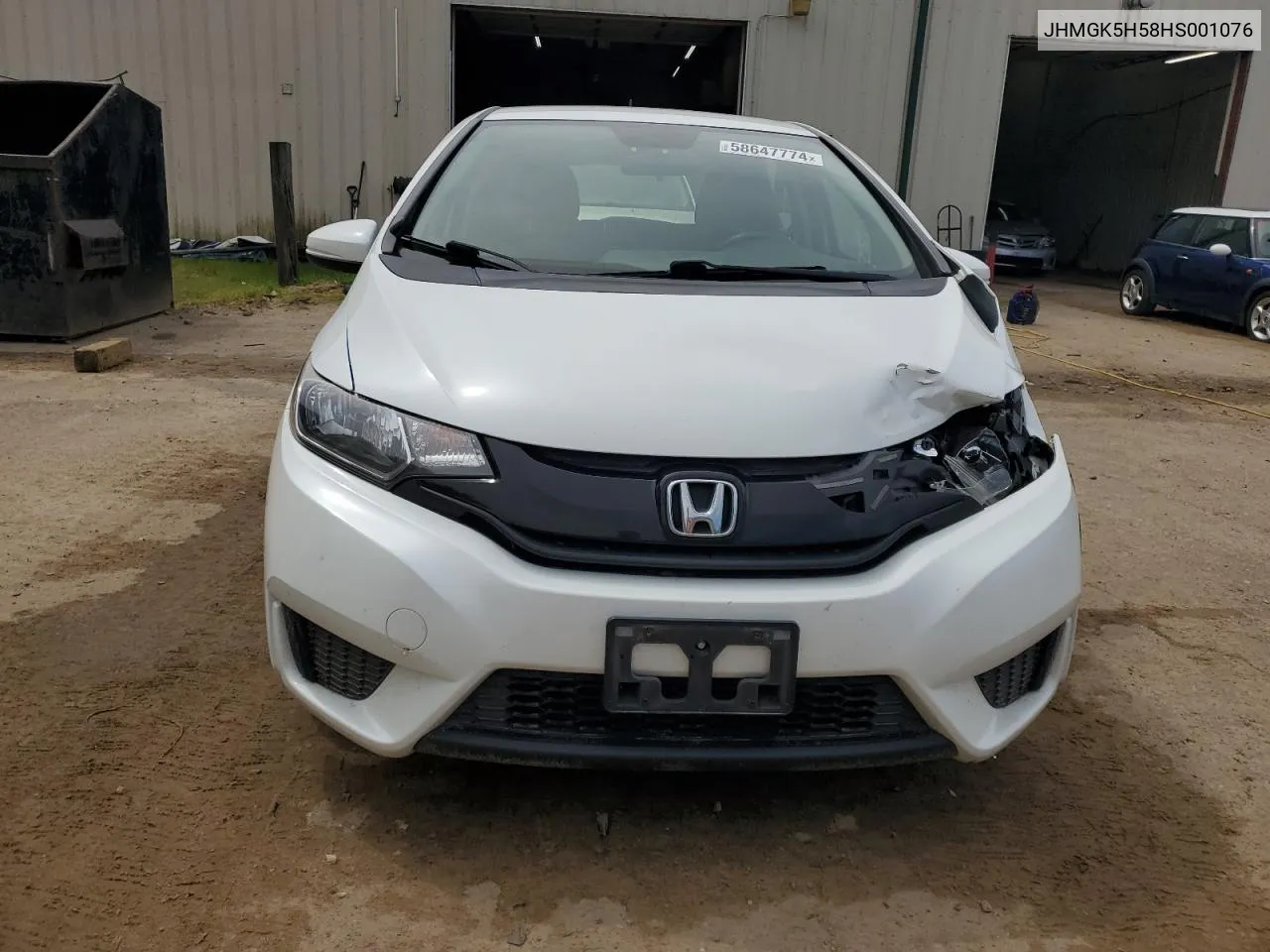 2017 Honda Fit Lx VIN: JHMGK5H58HS001076 Lot: 58647774