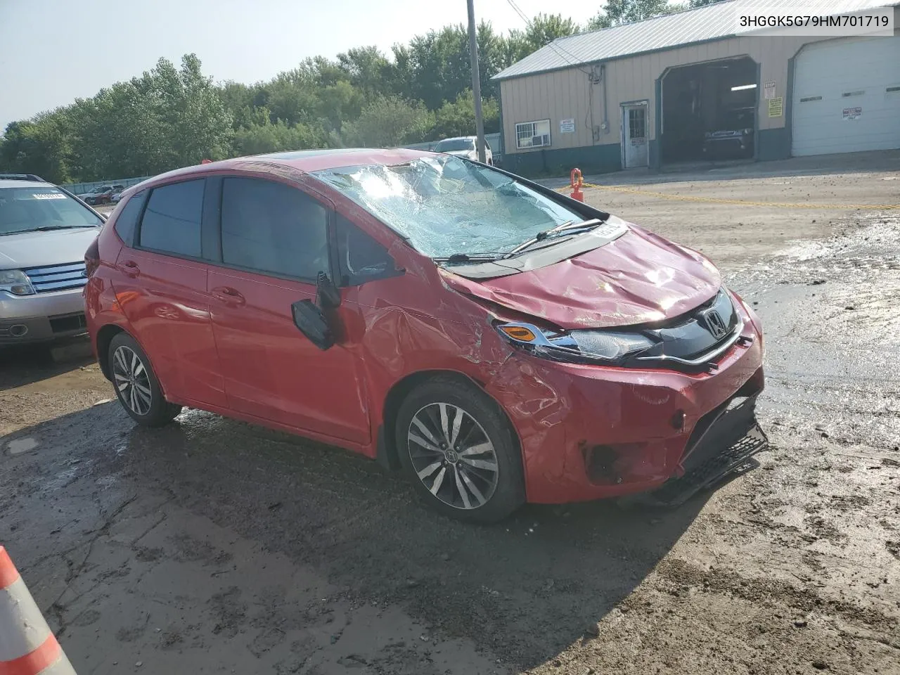 2017 Honda Fit Ex VIN: 3HGGK5G79HM701719 Lot: 62516324