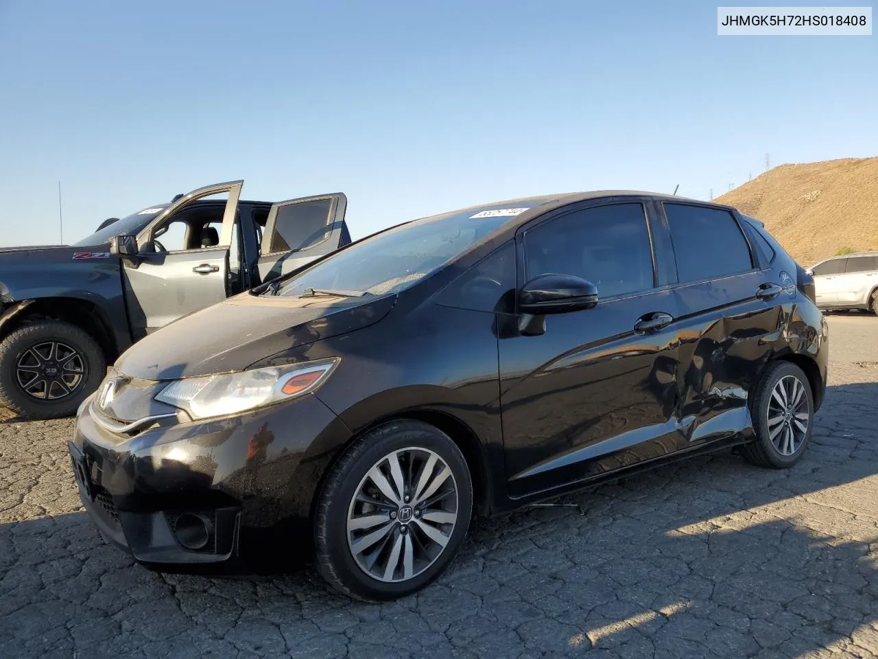 2017 Honda Fit Ex VIN: JHMGK5H72HS018408 Lot: 65480804