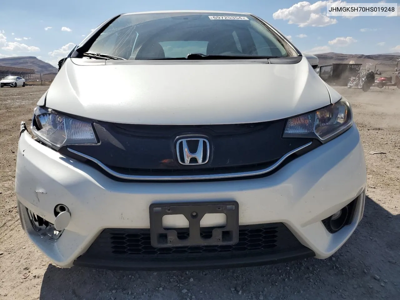 2017 Honda Fit Ex VIN: JHMGK5H70HS019248 Lot: 69725354