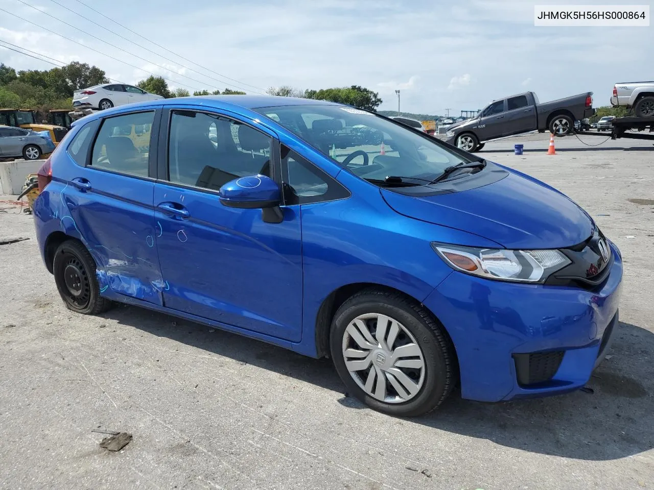 2017 Honda Fit Lx VIN: JHMGK5H56HS000864 Lot: 69930034