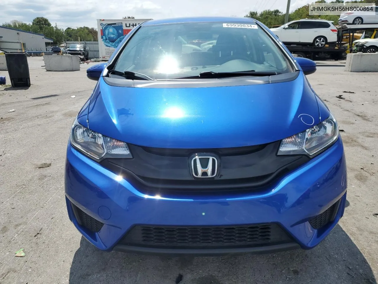 2017 Honda Fit Lx VIN: JHMGK5H56HS000864 Lot: 69930034