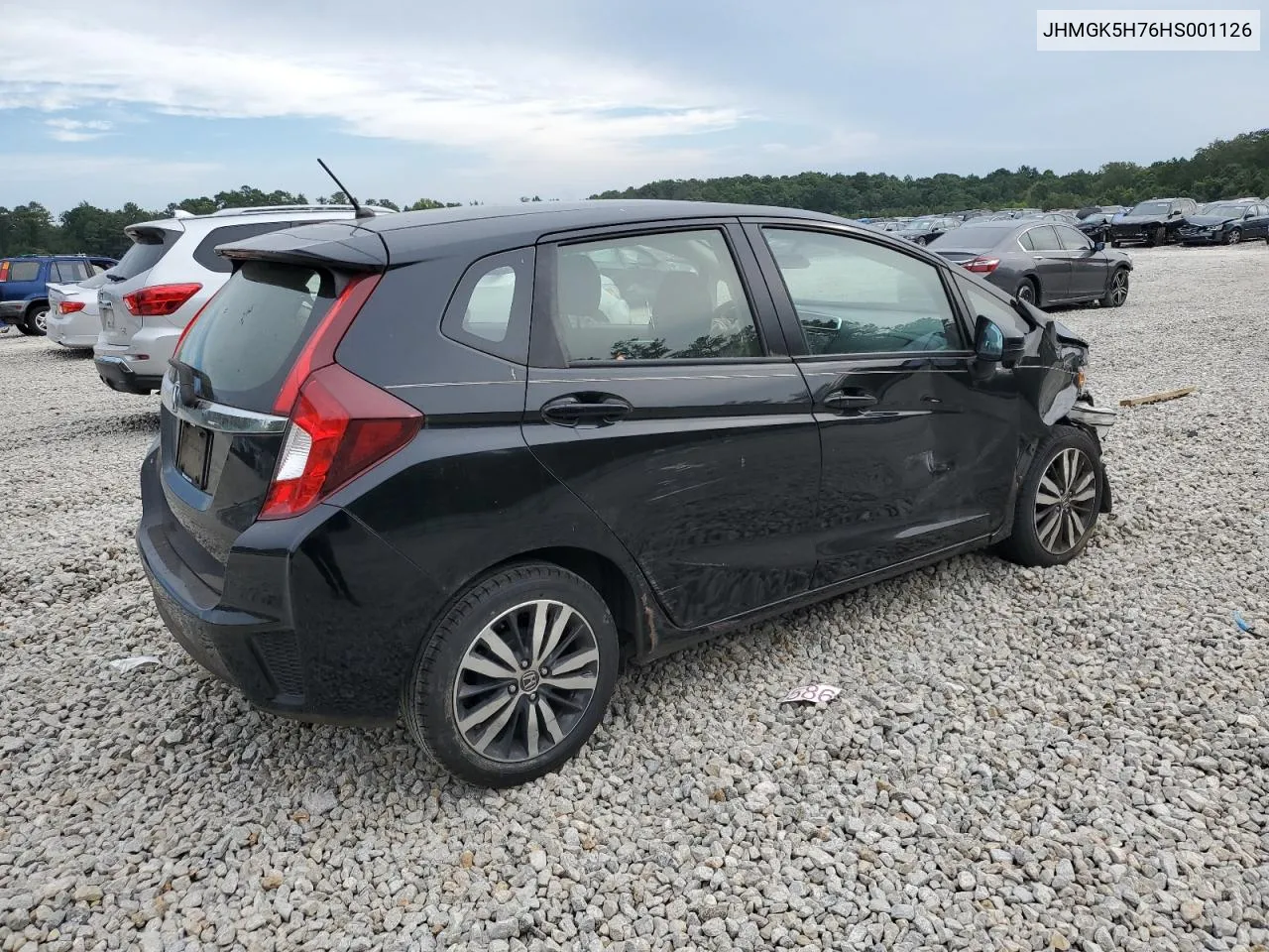 2017 Honda Fit Ex VIN: JHMGK5H76HS001126 Lot: 71148674