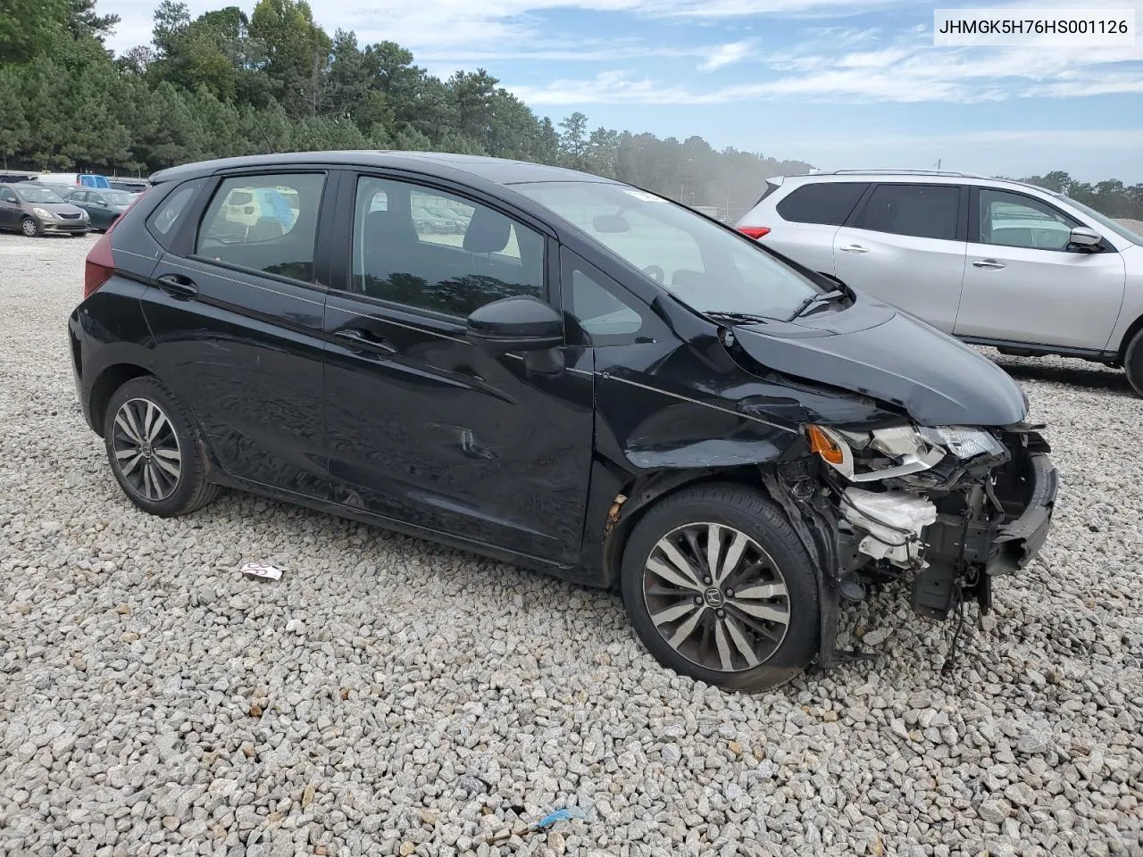 2017 Honda Fit Ex VIN: JHMGK5H76HS001126 Lot: 71148674