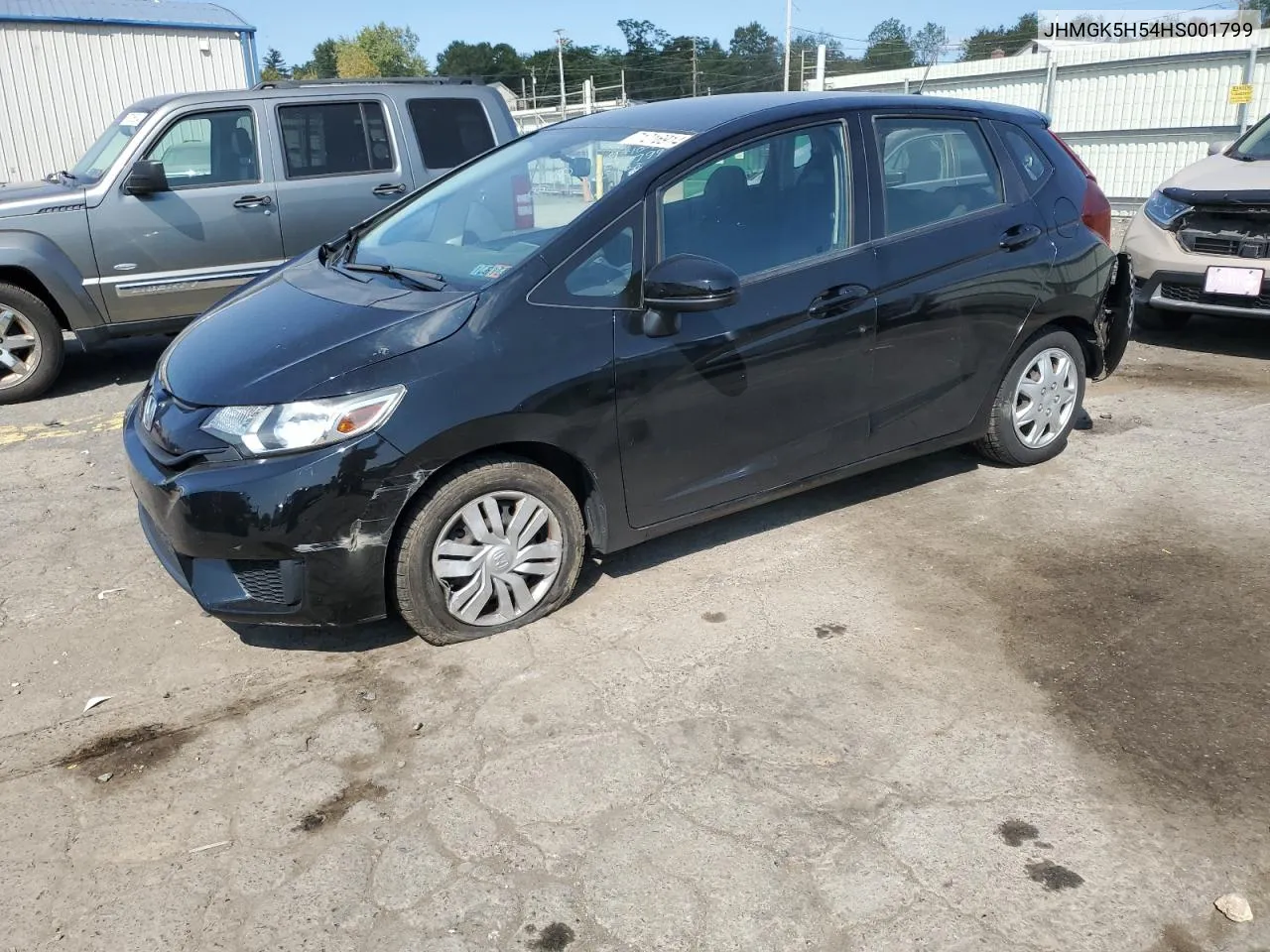 2017 Honda Fit Lx VIN: JHMGK5H54HS001799 Lot: 71216914