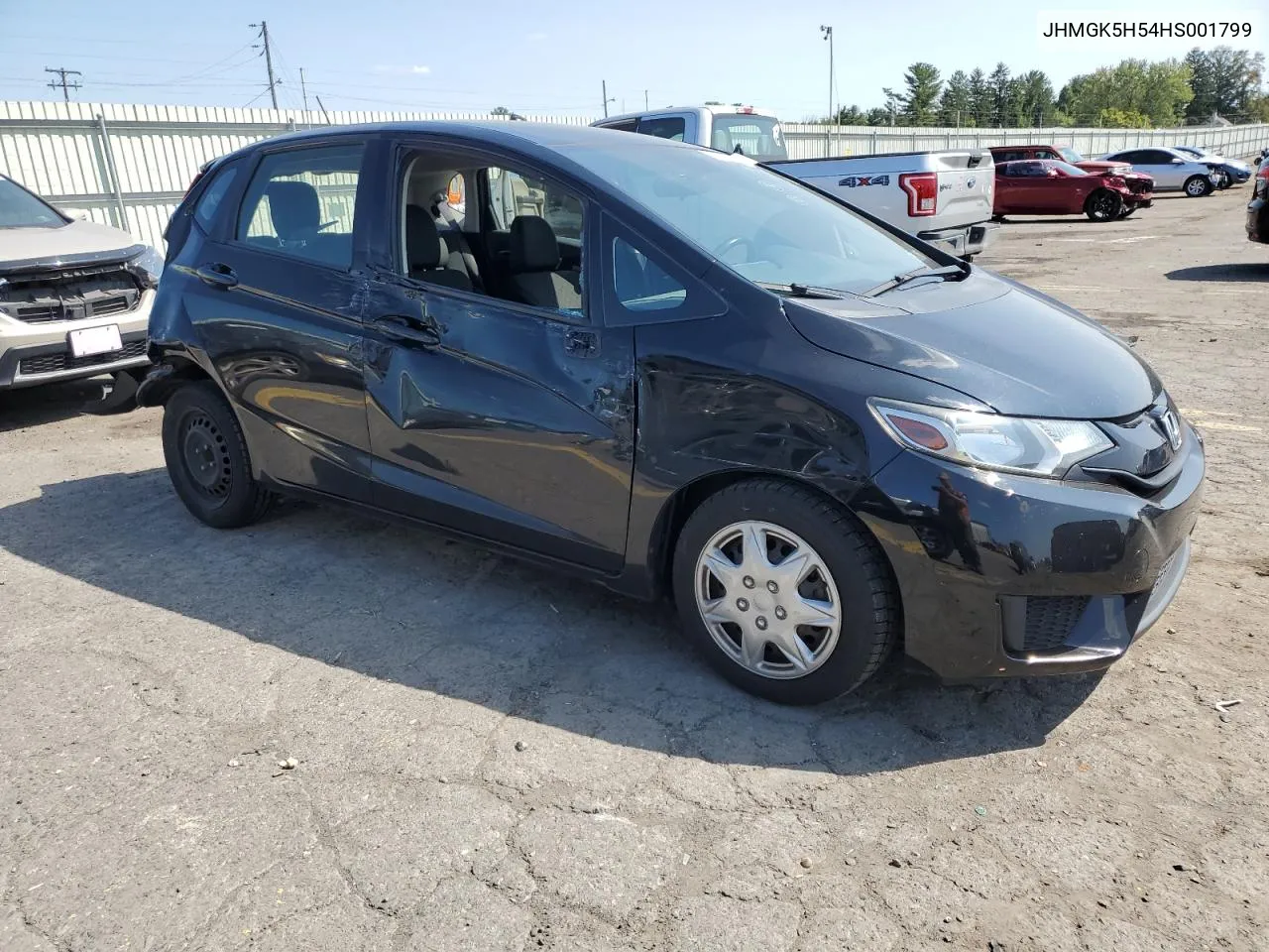 2017 Honda Fit Lx VIN: JHMGK5H54HS001799 Lot: 71216914