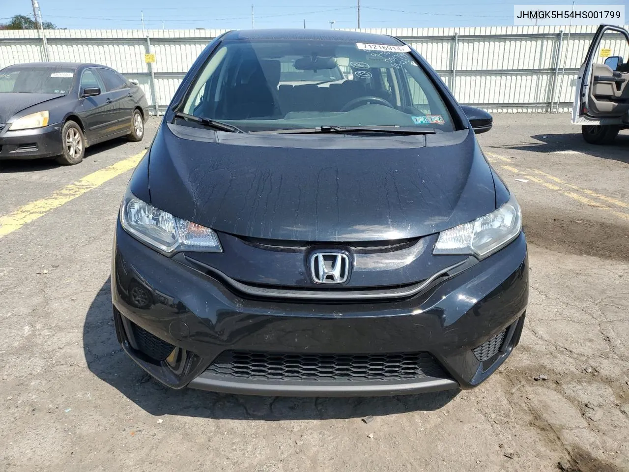 2017 Honda Fit Lx VIN: JHMGK5H54HS001799 Lot: 71216914