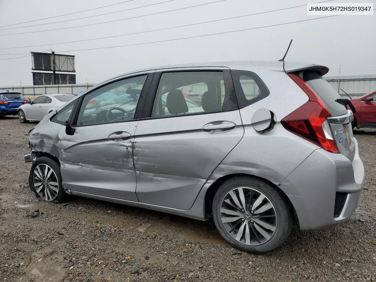 2017 Honda Fit Ex VIN: JHMGK5H72HS019347 Lot: 71348554