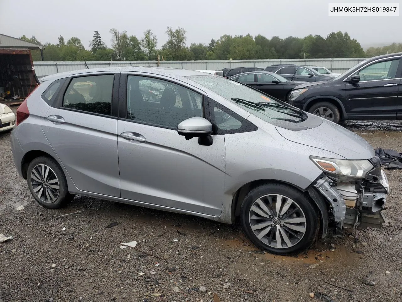 2017 Honda Fit Ex VIN: JHMGK5H72HS019347 Lot: 71348554