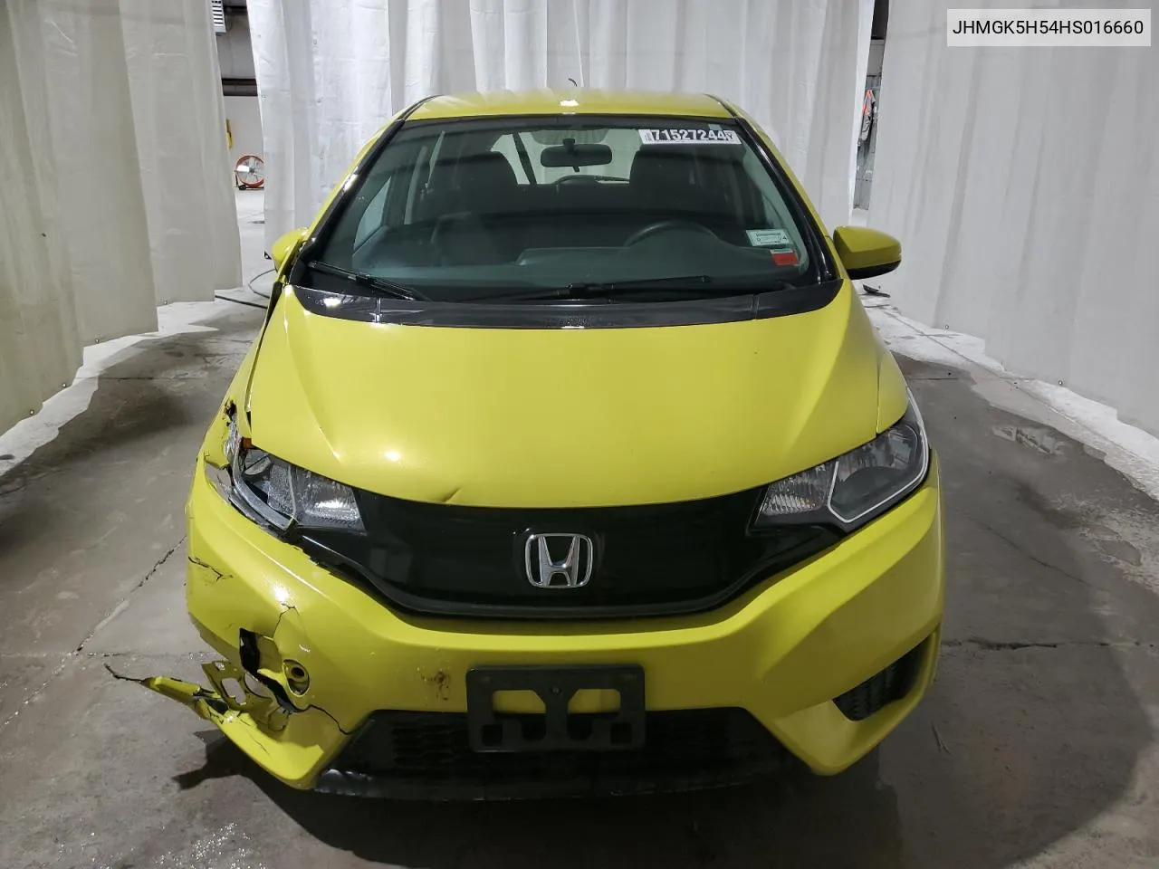 2017 Honda Fit Lx VIN: JHMGK5H54HS016660 Lot: 71527244