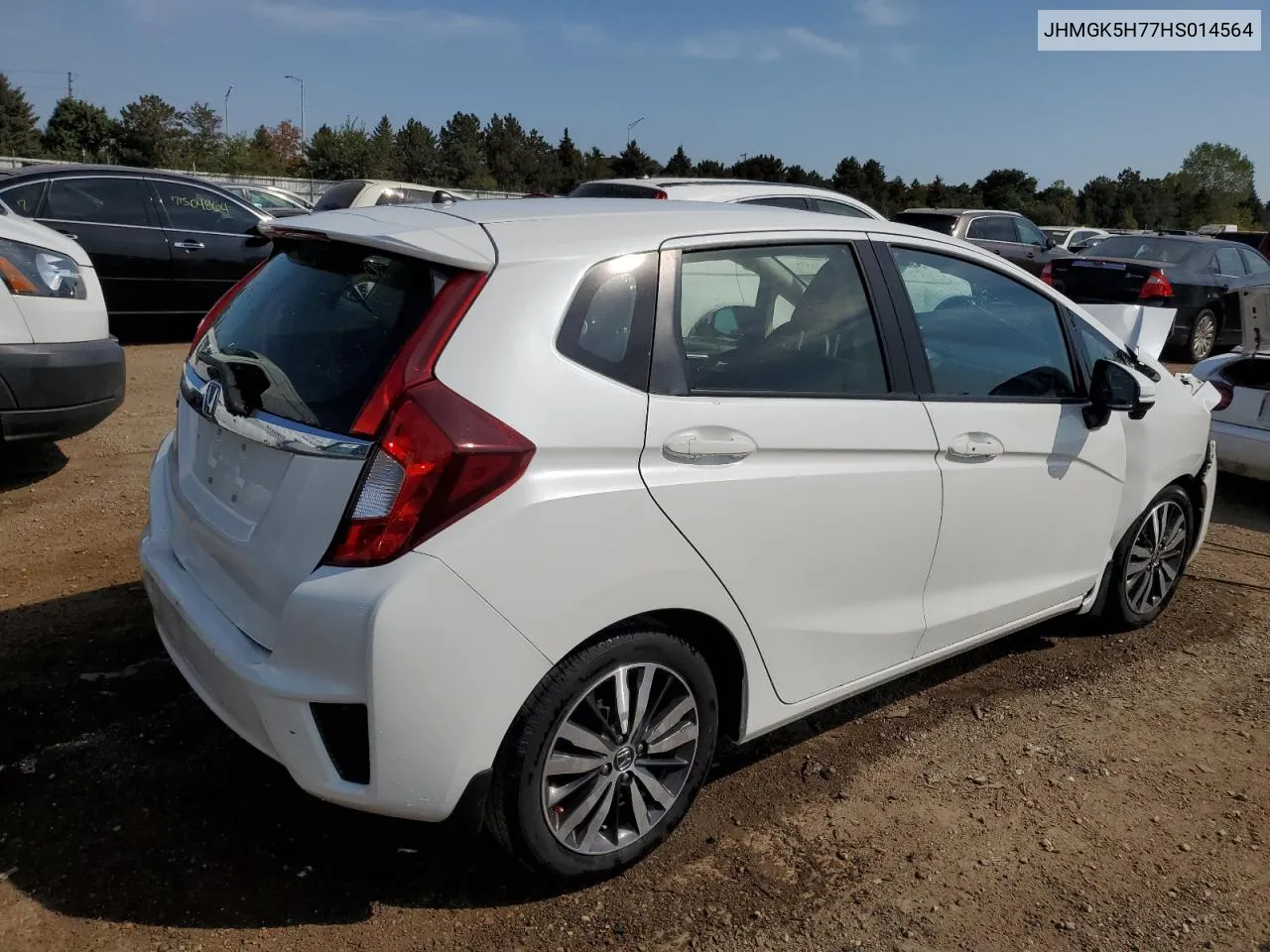 2017 Honda Fit Ex VIN: JHMGK5H77HS014564 Lot: 71865304