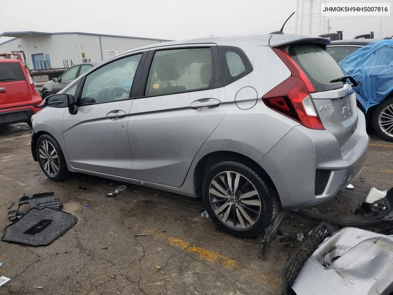 2017 Honda Fit Ex VIN: JHMGK5H94HS007816 Lot: 72561444