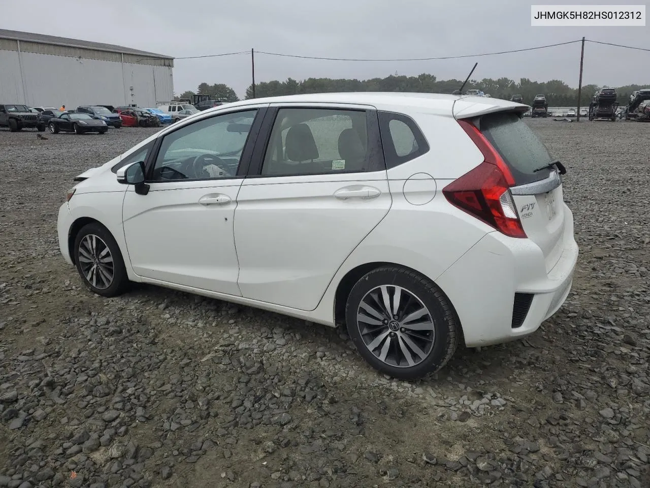 2017 Honda Fit Ex VIN: JHMGK5H82HS012312 Lot: 72839074