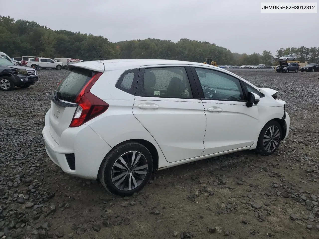 2017 Honda Fit Ex VIN: JHMGK5H82HS012312 Lot: 72839074