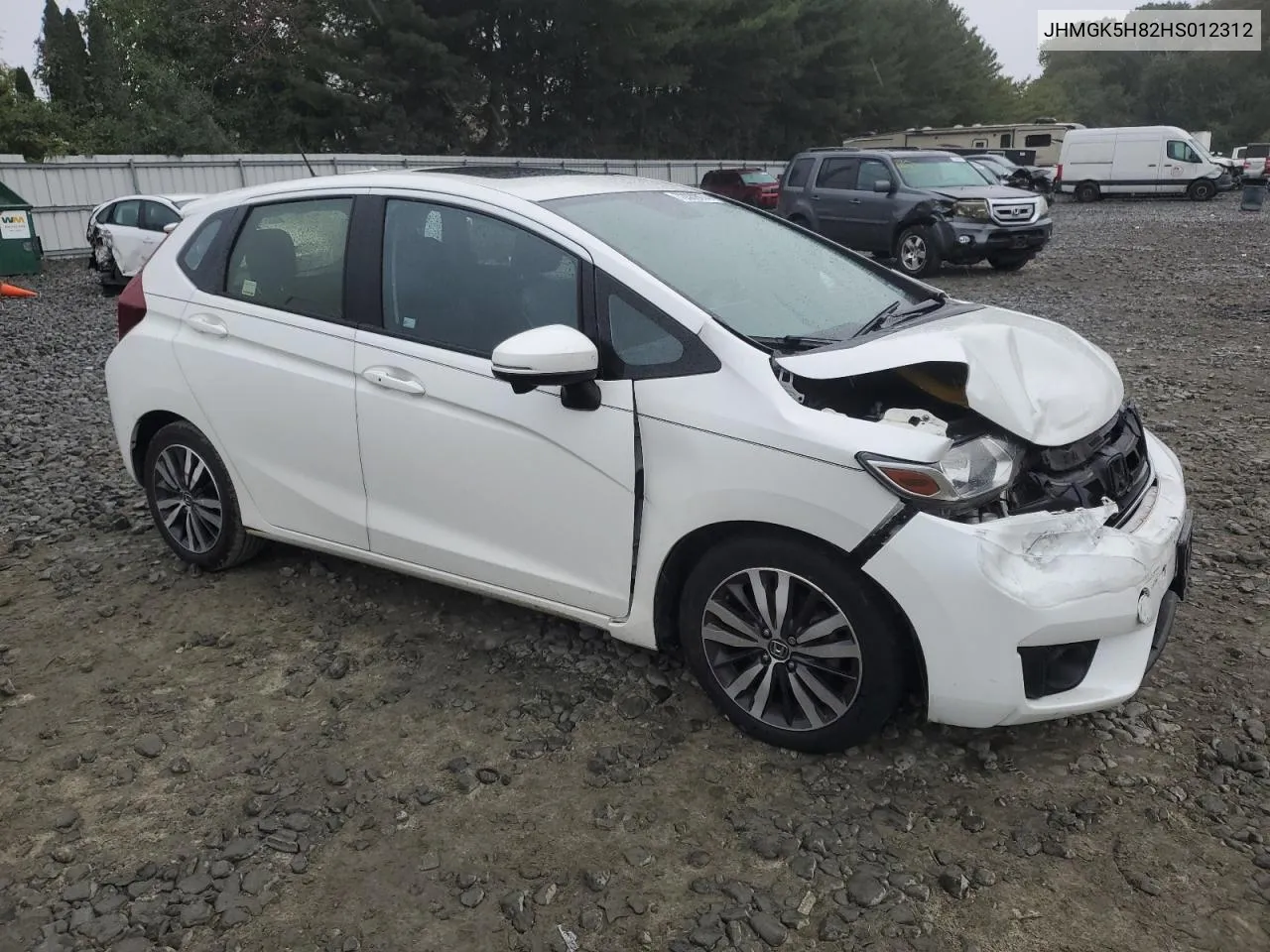 2017 Honda Fit Ex VIN: JHMGK5H82HS012312 Lot: 72839074