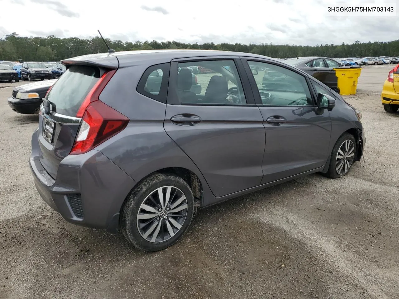 2017 Honda Fit Ex VIN: 3HGGK5H75HM703143 Lot: 72896714