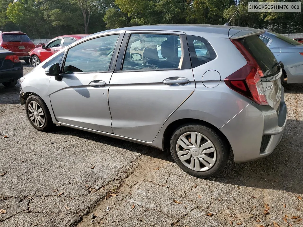 2017 Honda Fit Lx VIN: 3HGGK5G51HM701888 Lot: 72907804