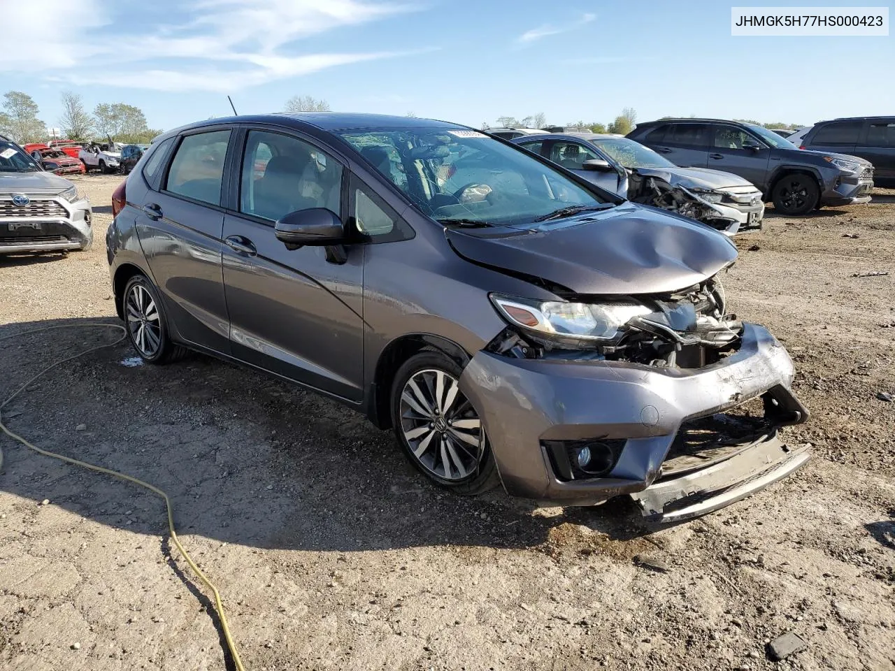 2017 Honda Fit Ex VIN: JHMGK5H77HS000423 Lot: 73388864