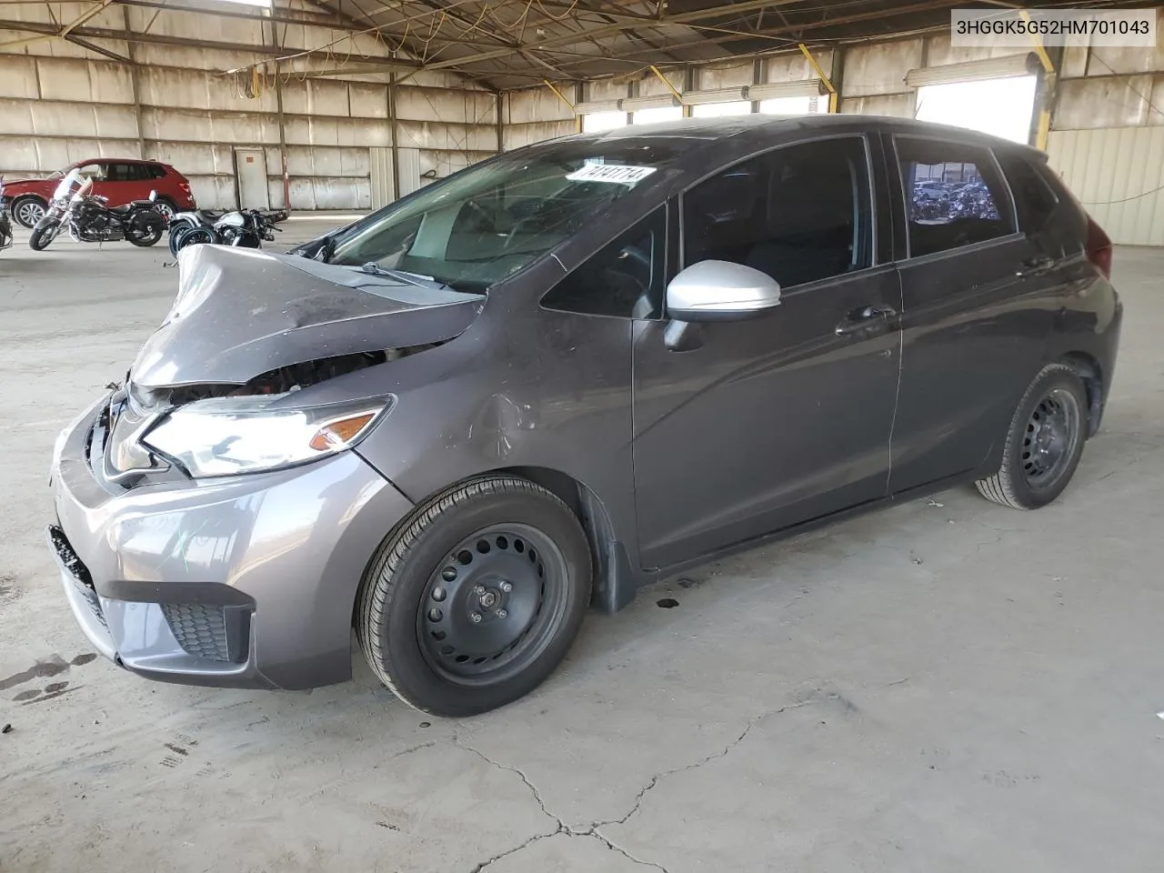 2017 Honda Fit Lx VIN: 3HGGK5G52HM701043 Lot: 74141714