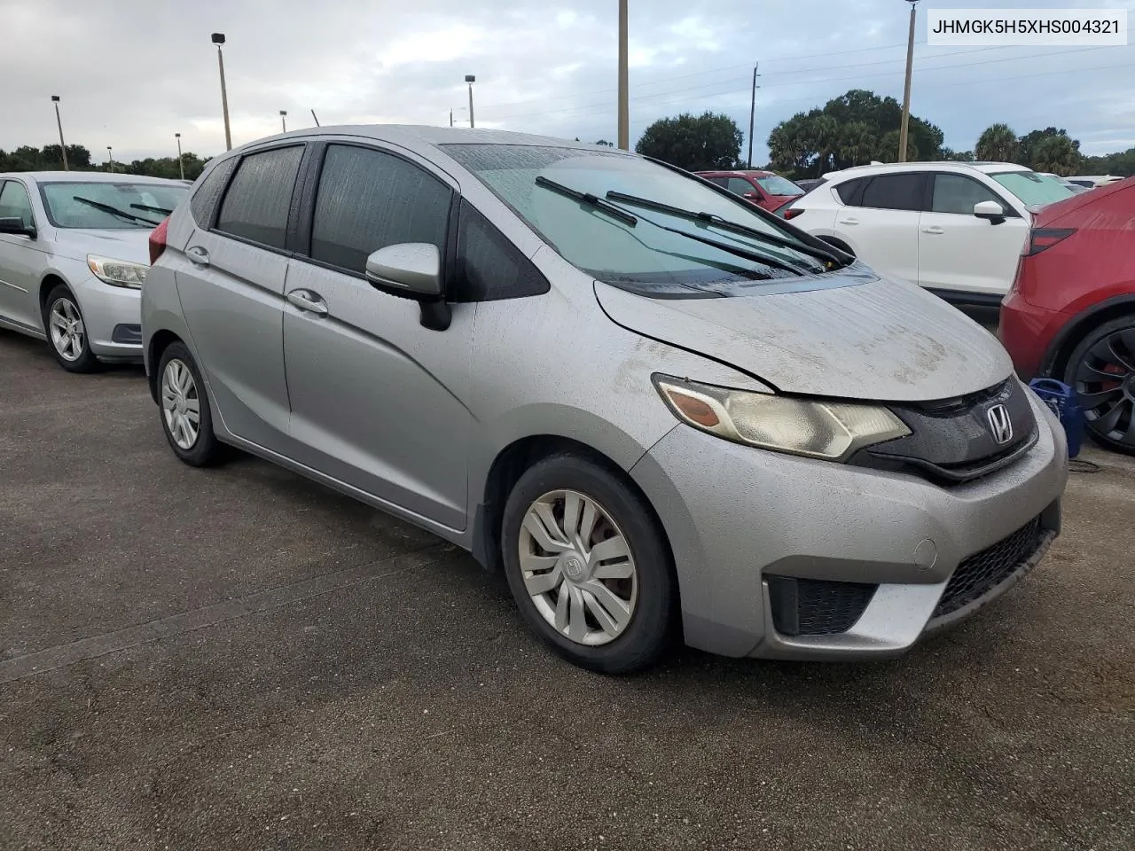 2017 Honda Fit Lx VIN: JHMGK5H5XHS004321 Lot: 74313274