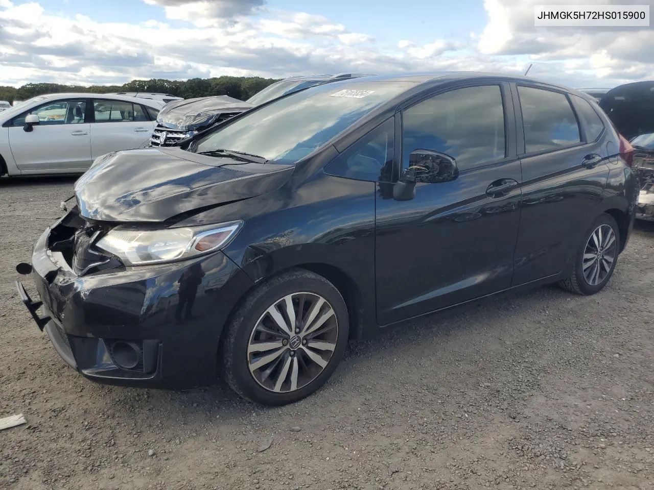 2017 Honda Fit Ex VIN: JHMGK5H72HS015900 Lot: 75165854