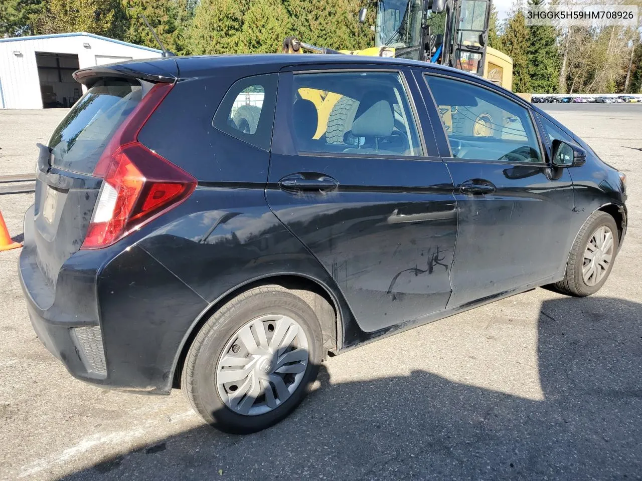 2017 Honda Fit Lx VIN: 3HGGK5H59HM708926 Lot: 75252794