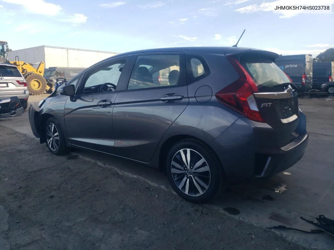 2017 Honda Fit Ex VIN: JHMGK5H74HS023738 Lot: 75569074