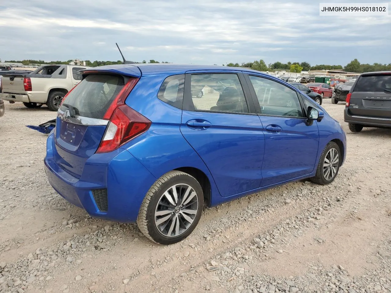 2017 Honda Fit Ex VIN: JHMGK5H99HS018102 Lot: 75699334