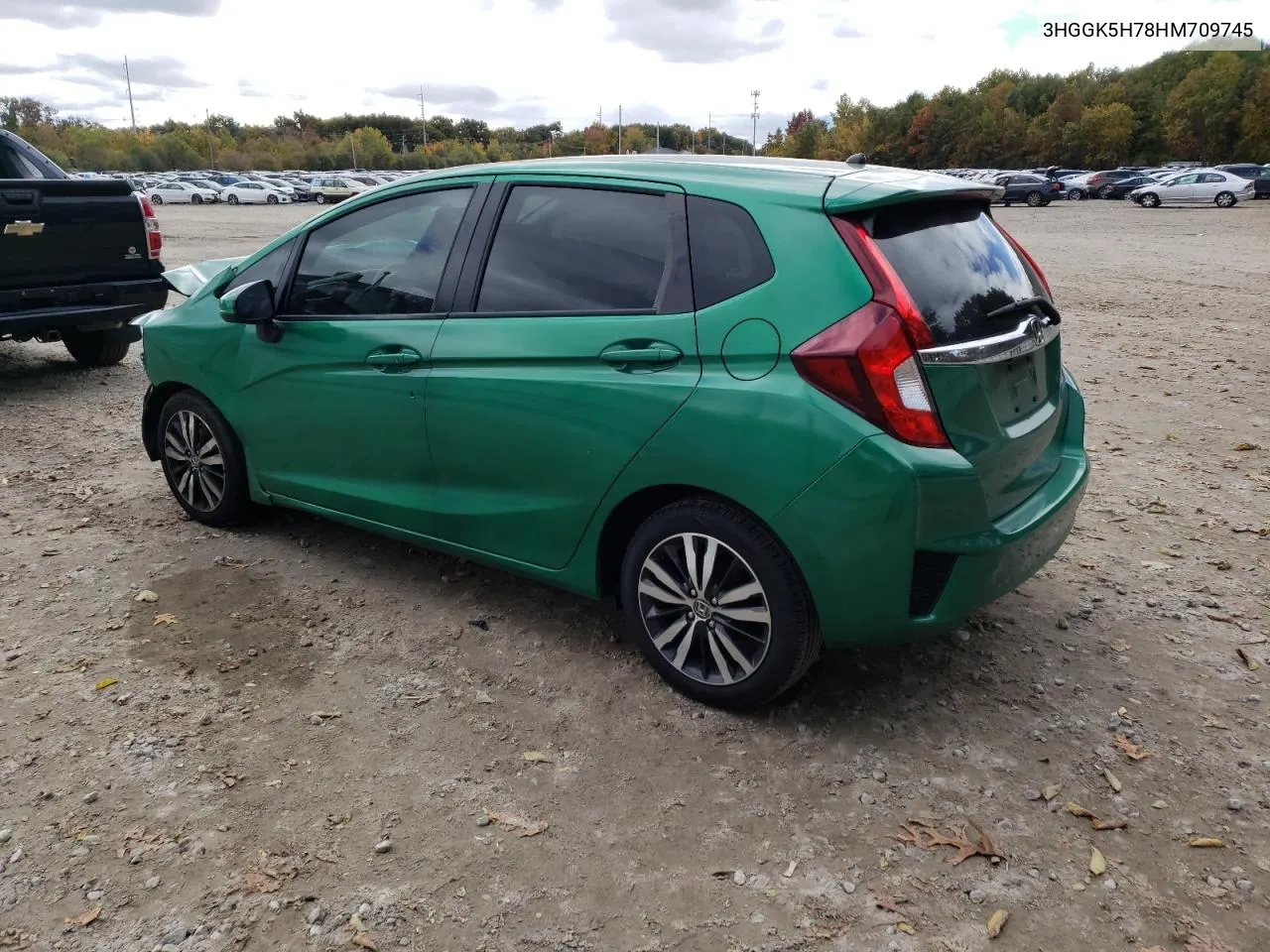 2017 Honda Fit Ex VIN: 3HGGK5H78HM709745 Lot: 75725354