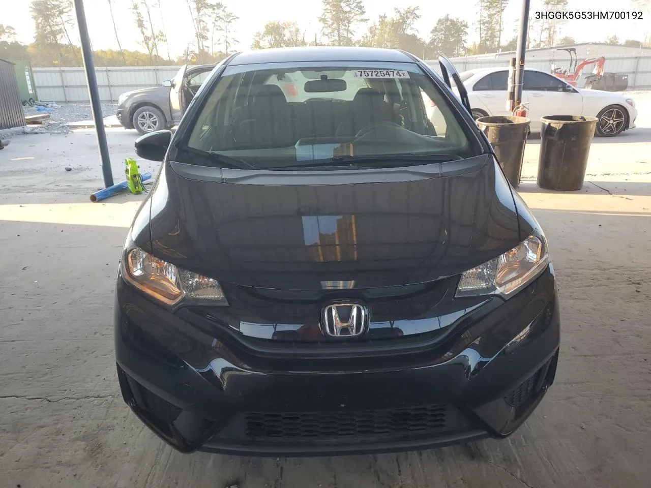 2017 Honda Fit Lx VIN: 3HGGK5G53HM700192 Lot: 75725474