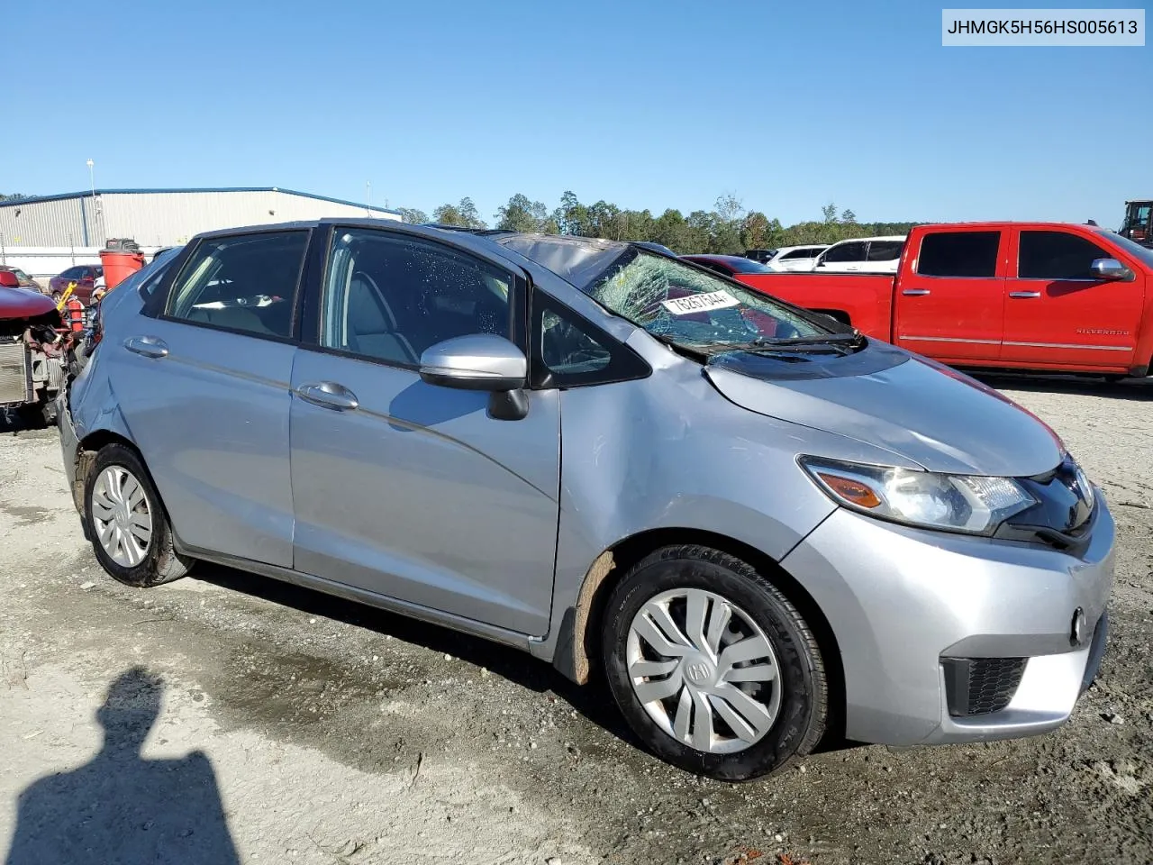 2017 Honda Fit Lx VIN: JHMGK5H56HS005613 Lot: 76267544