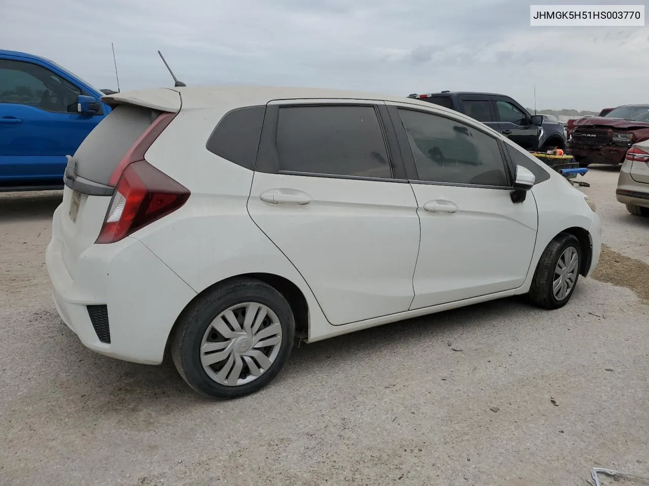 2017 Honda Fit Lx VIN: JHMGK5H51HS003770 Lot: 76511744