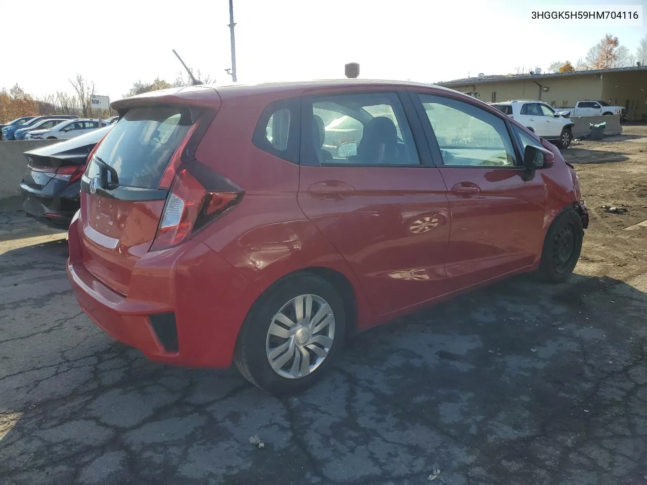 2017 Honda Fit Lx VIN: 3HGGK5H59HM704116 Lot: 76758274