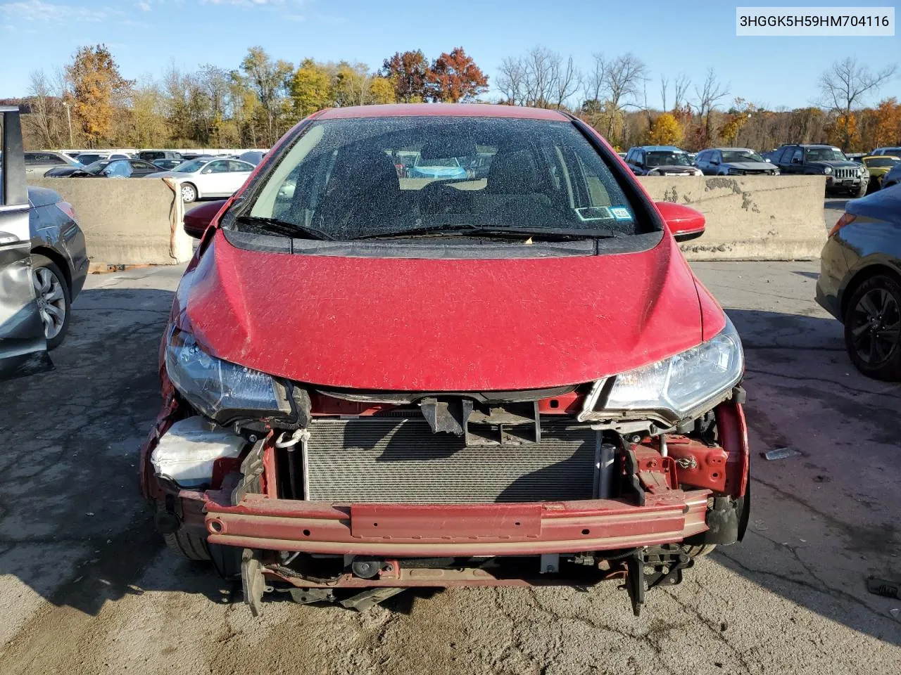 2017 Honda Fit Lx VIN: 3HGGK5H59HM704116 Lot: 76758274