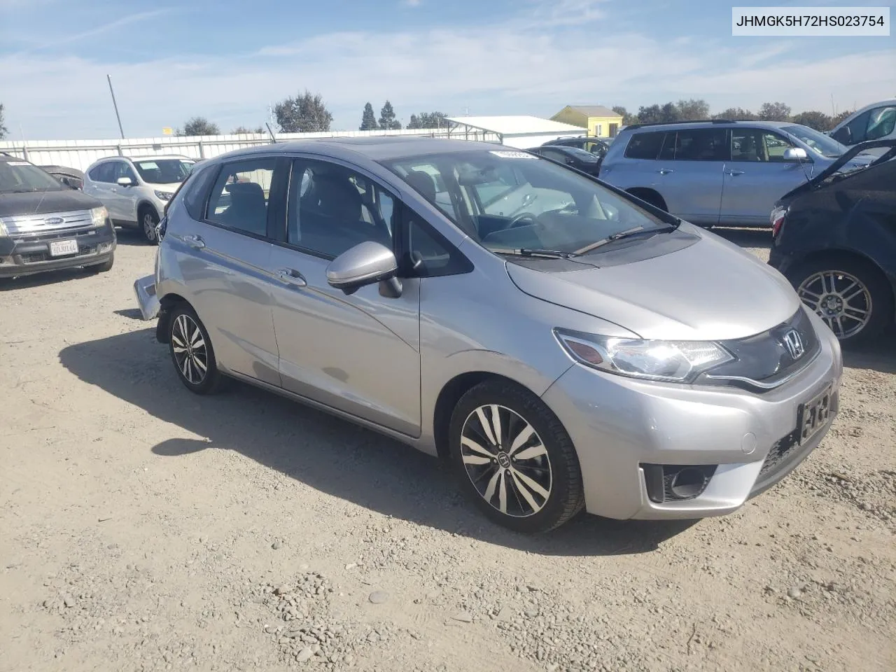 JHMGK5H72HS023754 2017 Honda Fit Ex