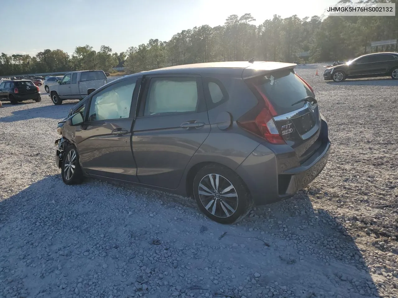 2017 Honda Fit Ex VIN: JHMGK5H76HS002132 Lot: 77502774