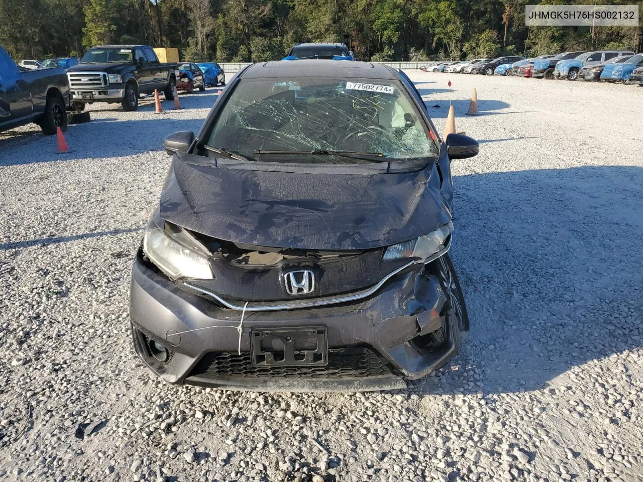 2017 Honda Fit Ex VIN: JHMGK5H76HS002132 Lot: 77502774