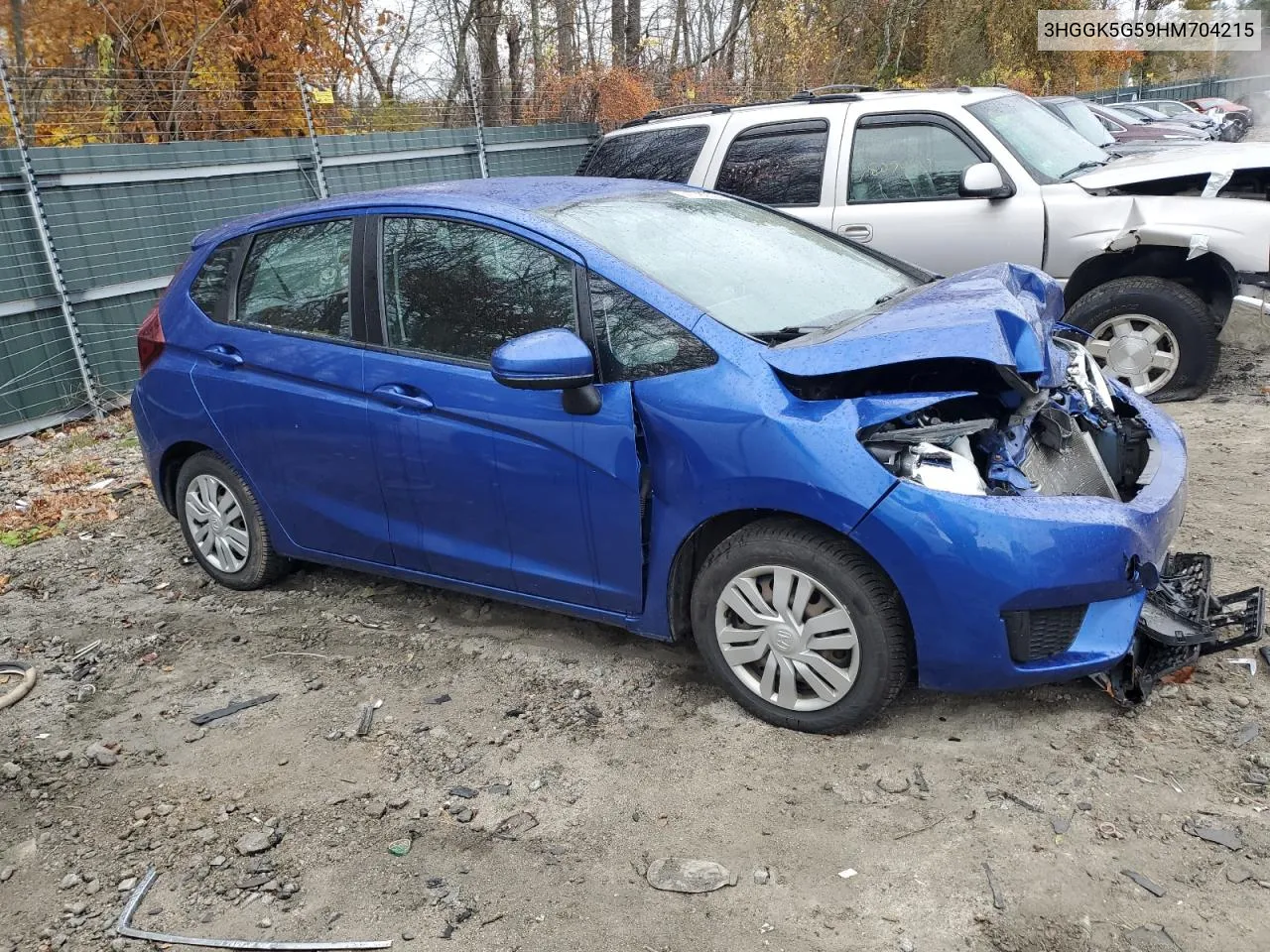 2017 Honda Fit Lx VIN: 3HGGK5G59HM704215 Lot: 77790024