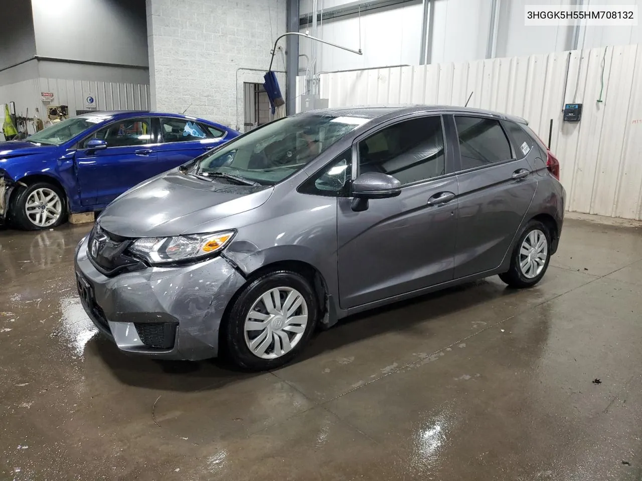 2017 Honda Fit Lx VIN: 3HGGK5H55HM708132 Lot: 77826114