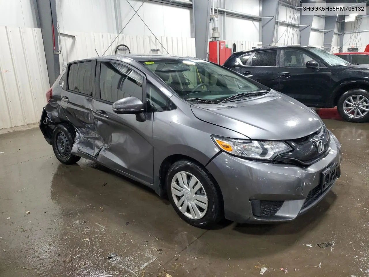 2017 Honda Fit Lx VIN: 3HGGK5H55HM708132 Lot: 77826114