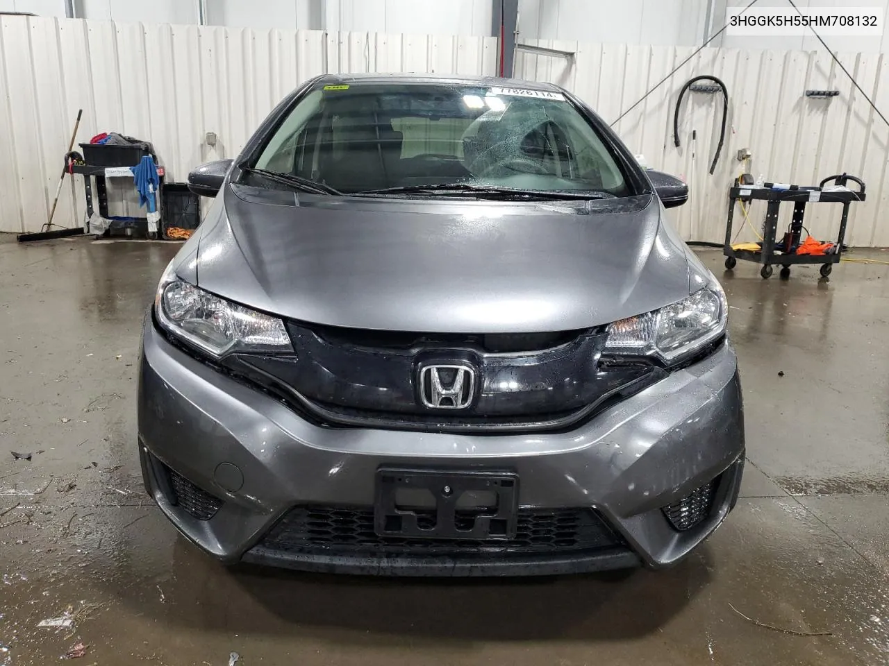 2017 Honda Fit Lx VIN: 3HGGK5H55HM708132 Lot: 77826114