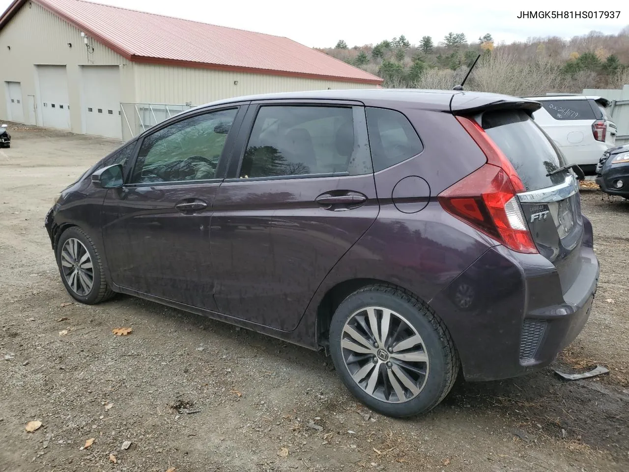 2017 Honda Fit Ex VIN: JHMGK5H81HS017937 Lot: 77972994