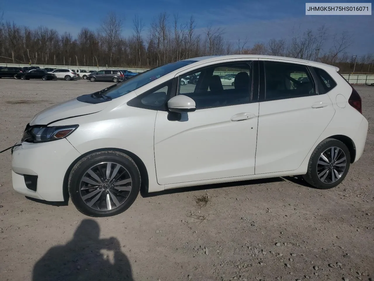 2017 Honda Fit Ex VIN: JHMGK5H75HS016071 Lot: 78220154