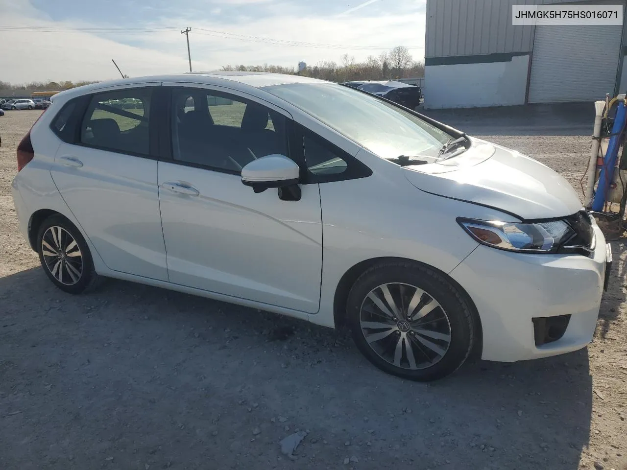 2017 Honda Fit Ex VIN: JHMGK5H75HS016071 Lot: 78220154