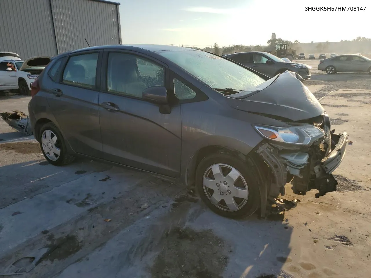 2017 Honda Fit Lx VIN: 3HGGK5H57HM708147 Lot: 78250384