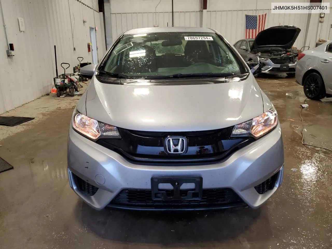 2017 Honda Fit Lx VIN: JHMGK5H51HS007401 Lot: 78697294