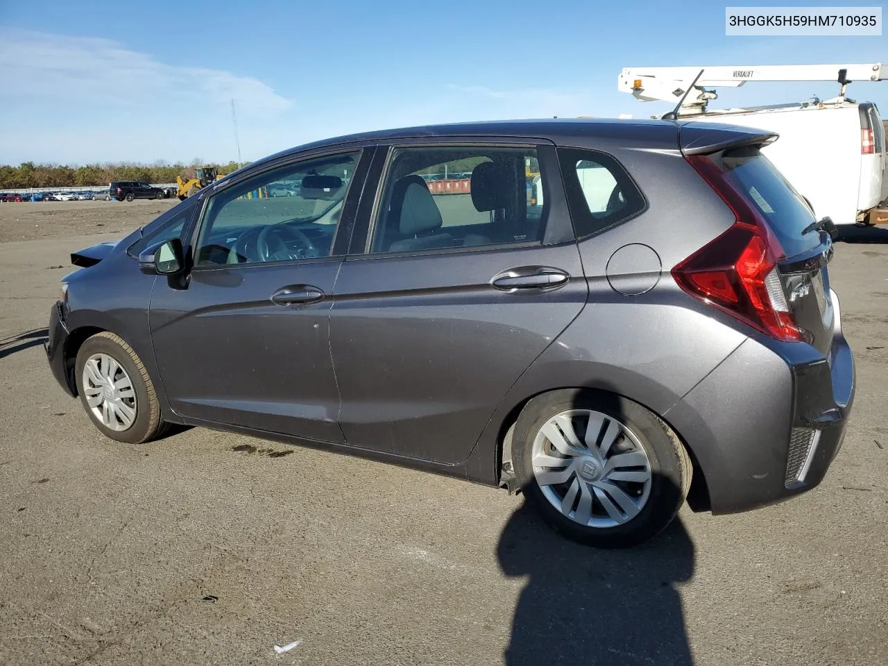 2017 Honda Fit Lx VIN: 3HGGK5H59HM710935 Lot: 80081814