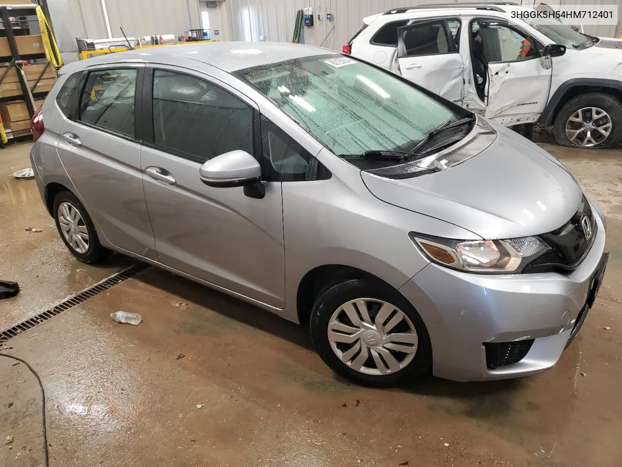 2017 Honda Fit Lx VIN: 3HGGK5H54HM712401 Lot: 80125654