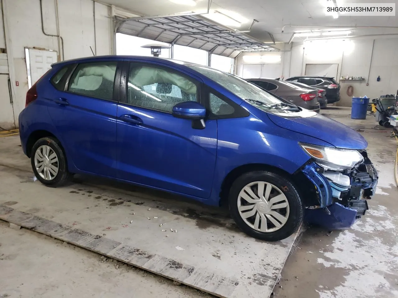 2017 Honda Fit Lx VIN: 3HGGK5H53HM713989 Lot: 81261744